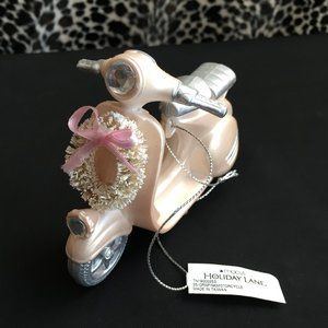 Vespa Scooter Styled Tree Ornament
